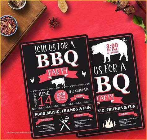 BBQ Templates for Weddings