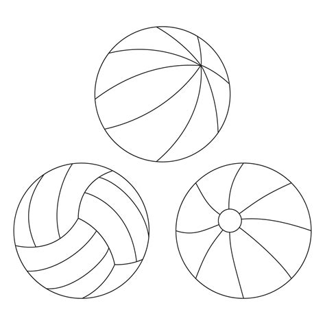 Beach ball patterns