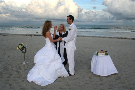 Beach wedding invitation