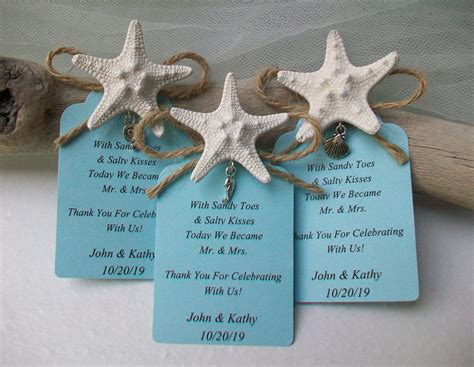 Beach Wedding Tags