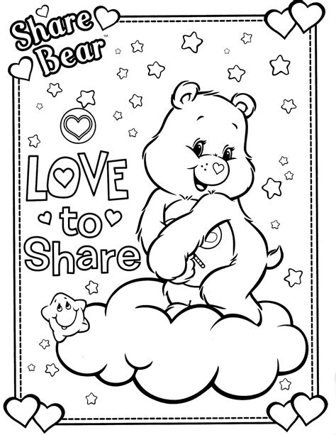 Bear Coloring Pages with Quotes