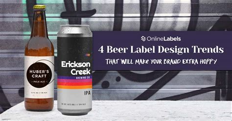 Beer label design trends