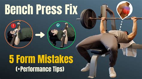 Bench Press Mistakes