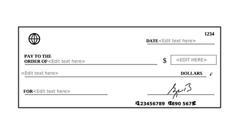 Benefits of Blank Check Templates Image