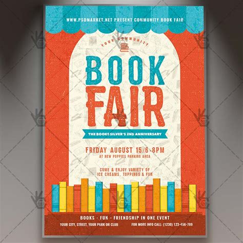 Benefits of Book Fair Flyer Template Design