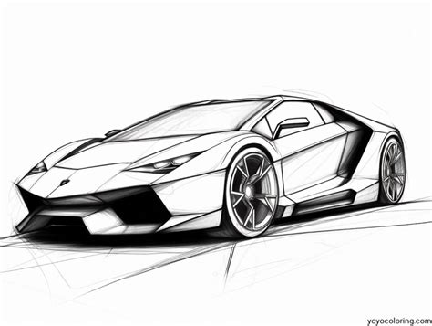 Therapeutic Benefits of Coloring Lamborghini Pages