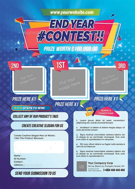 Benefits of using contest flyer templates