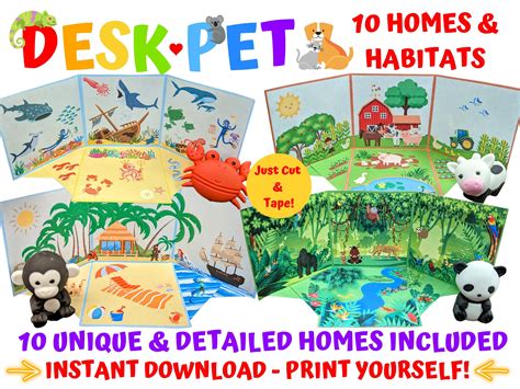 Benefits of Desk Pet Habitat Prints