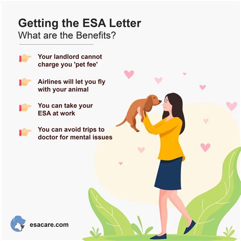 Benefits of ESA Doctor Letter