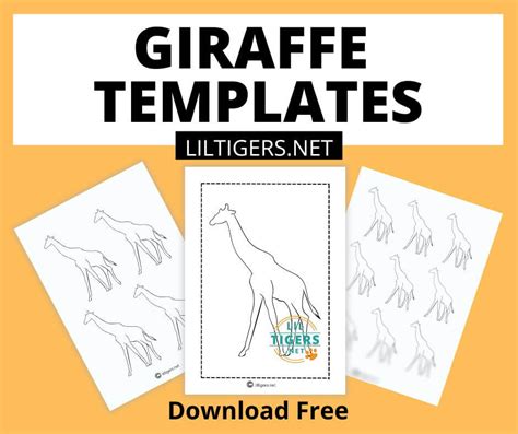 Benefits of using giraffe craft templates