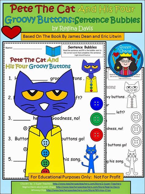 Benefits of Pete the Cat Printables