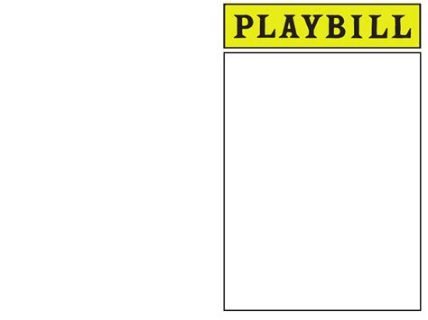 Benefits of Using Playbill Templates