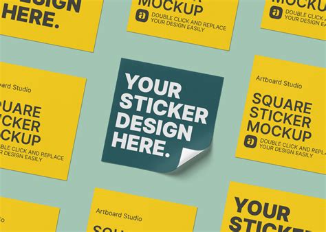 Benefits of Printable Square Stickers Designs