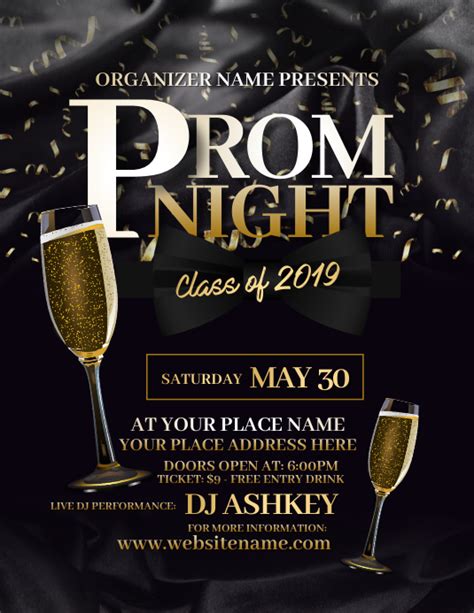 Benefits of Prom Flyer Templates