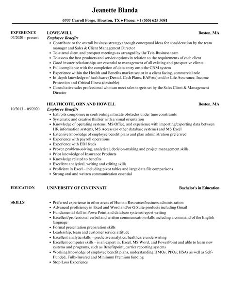 Benefits of Resume Templates