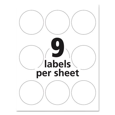 Benefits of Round Label Templates