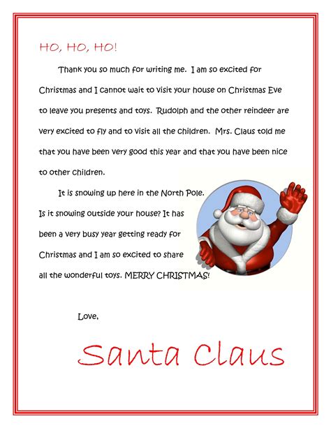 Benefits of Santa Letter Templates