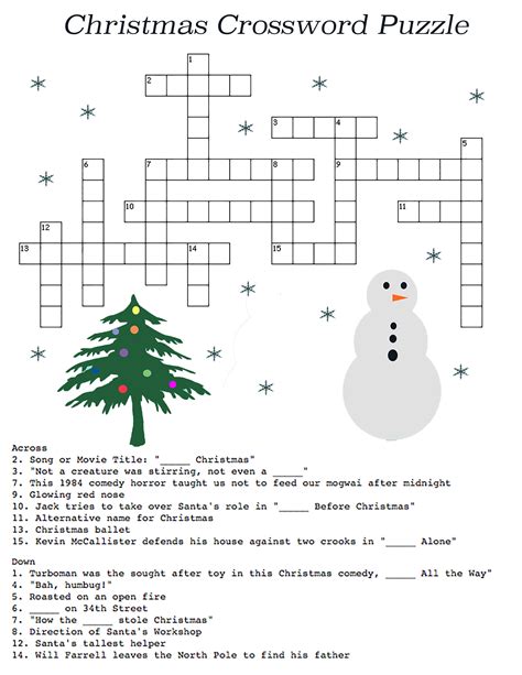 Benefits of Solving Holiday Crosswords Image