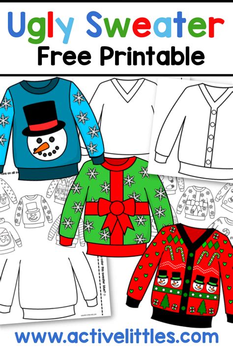 Benefits of Ugly Sweater Templates