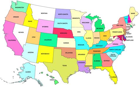 Benefits of USA Map with Capitals