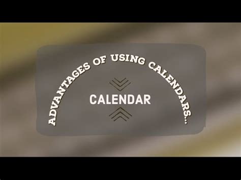 Benefits of Using a Calendar Image 2