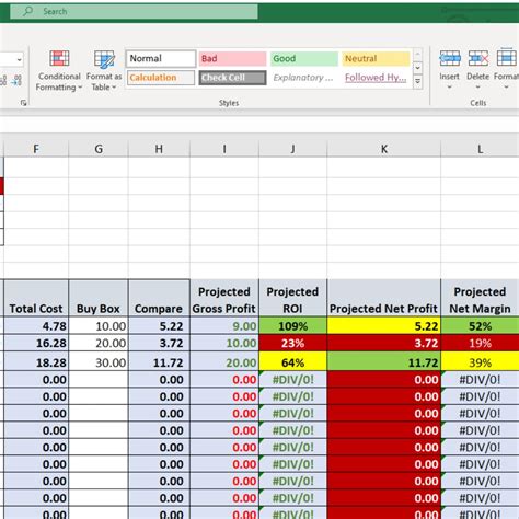 Benefits of using a reseller spreadsheet template