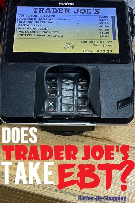 Benefits of Using EBT at Trader Joe's