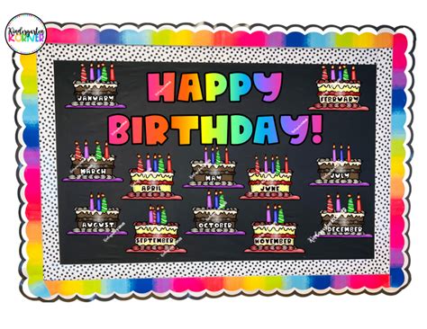 Benefits of Using Free Birthday Bulletin Board Printables