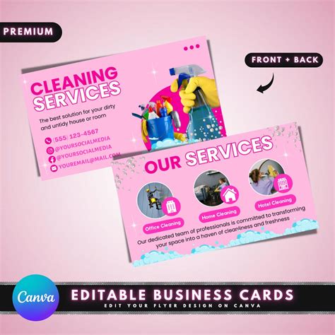 Benefits of Using House Cleaning Business Card Templates