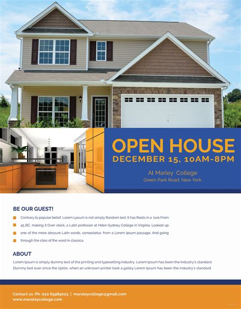 Benefits of Using Open House Templates