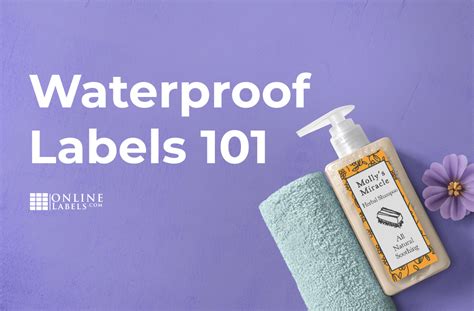 Benefits of water-resistant labels