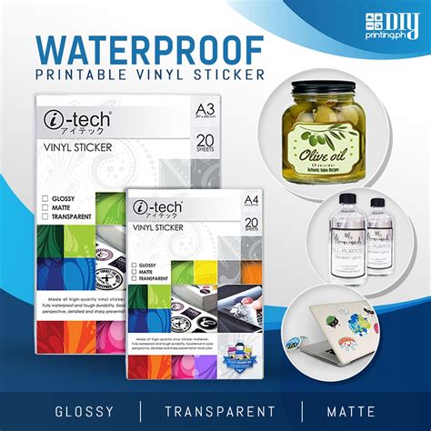 Benefits of Waterproof Vinyl Sticker Paper