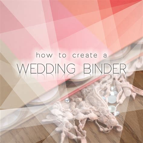 Benefits of Using a Wedding Binder