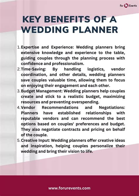 Benefits of Wedding Planner Templates