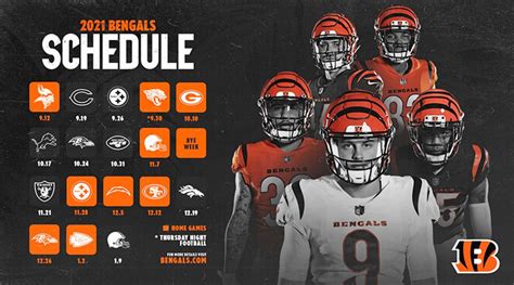 Bengals Schedule Image 3