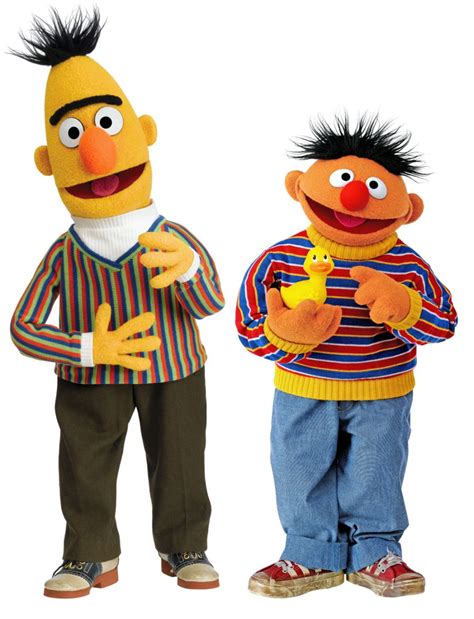 Description of Bert and Ernie