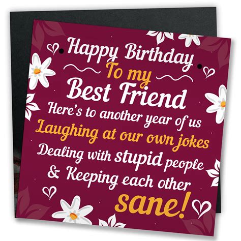 Best Friend Birthday Cards