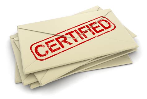 Best Practices for Certified Mail