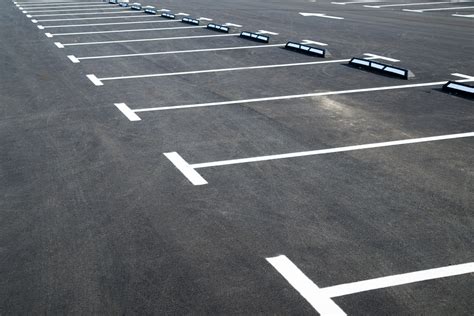 Best practices for parking lot striping