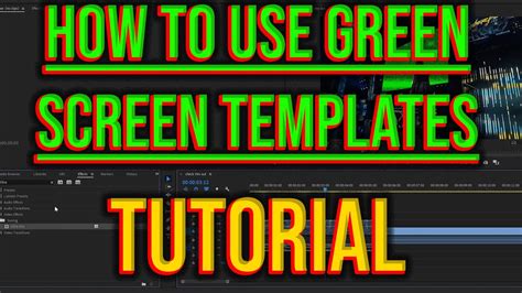 Best Practices for Using Green Screen Templates