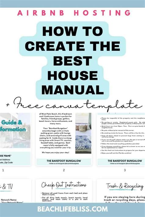 Best Practices House Manual