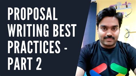 Best Practices for Proposal Writing