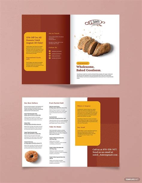 Bi Fold Brochure Template Google Docs