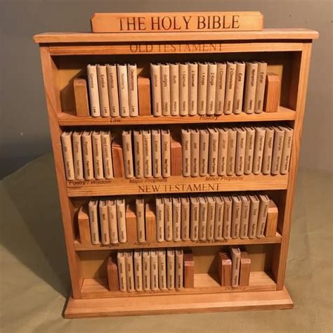 Bible bookcase designs