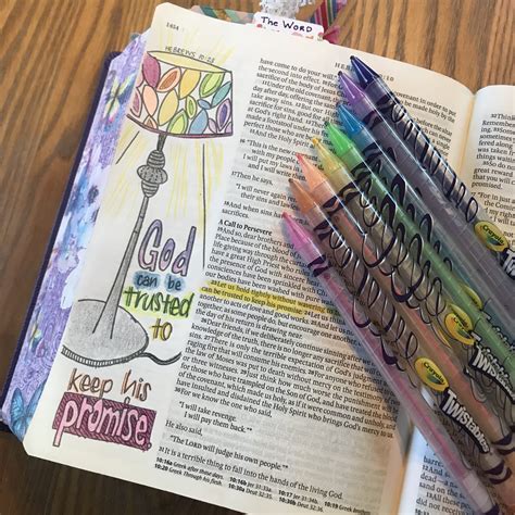 Bible journaling