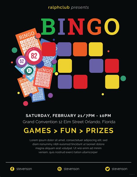 Bingo Flyer Template 1