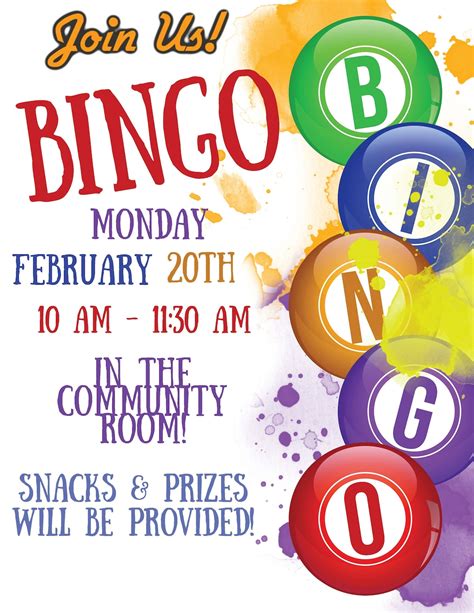 Bingo Flyer Template 3