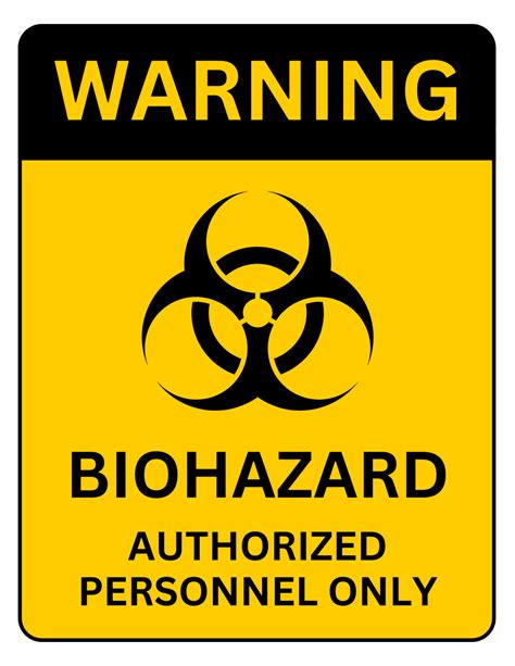 Biohazard Sign Example