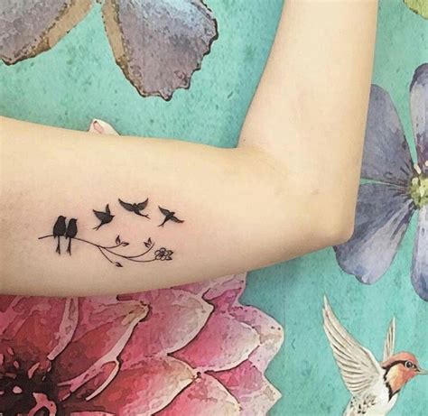 Bird family tattoos