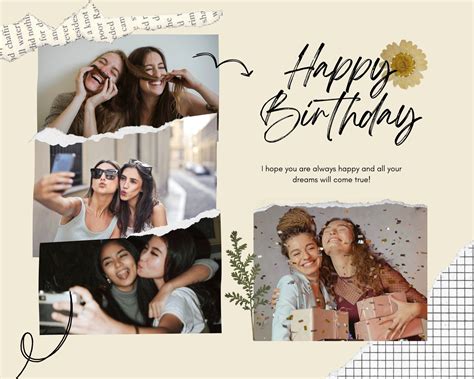 Birthday Collage Templates